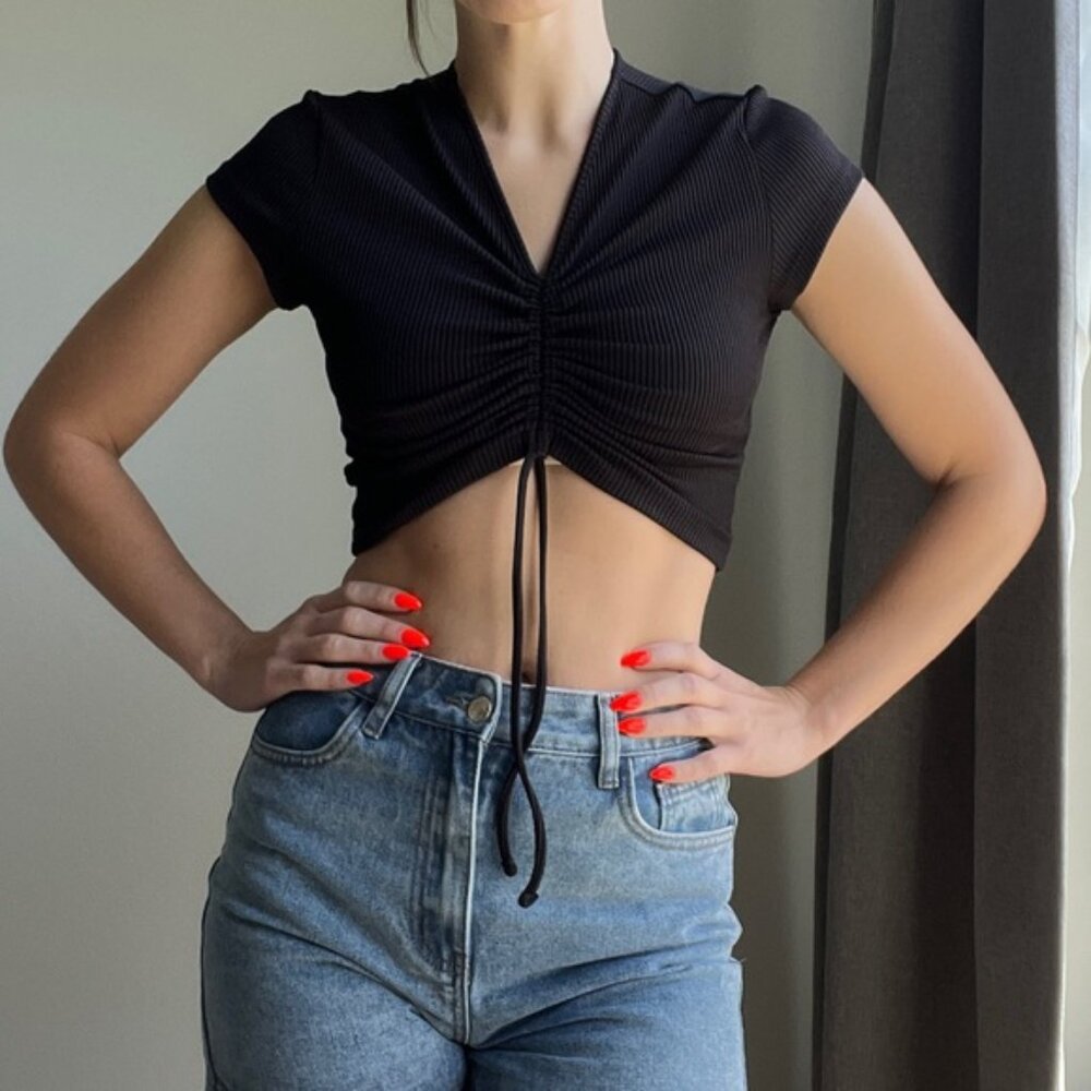 🔥H&M Ruched Top - Picture 7 of 11